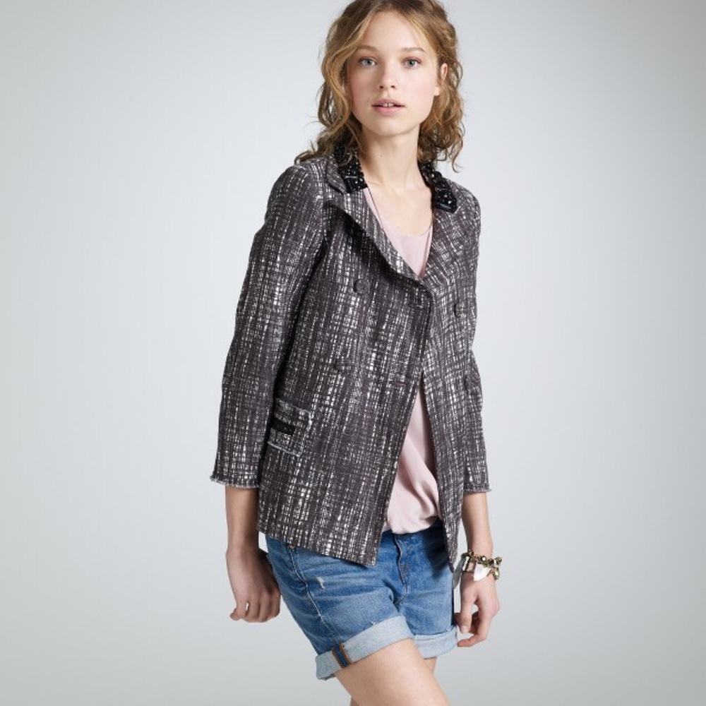 J. crew collection tweed jacket